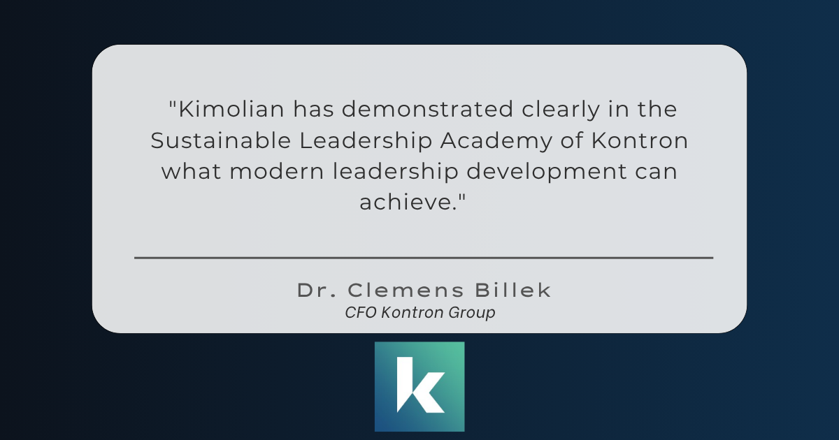 🌍 Redefining Leadership Development: The Sustainable Leadership Academy at Kontron 🌍